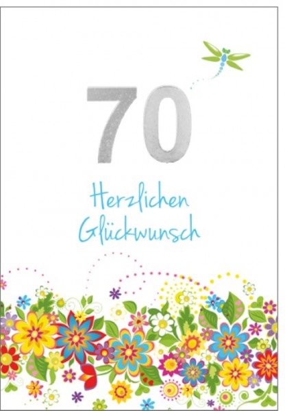 Umschlagk. 70 Herzlichen Glückwunsch