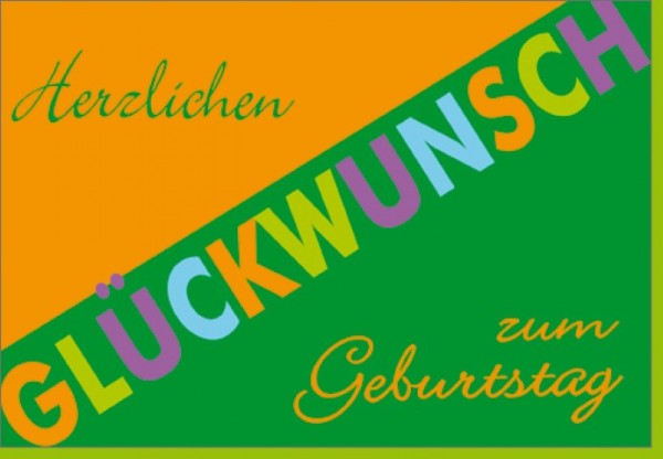 Umschlagk. Geb.Glückwunsch