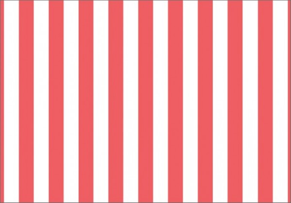 Streifen korall 50x70