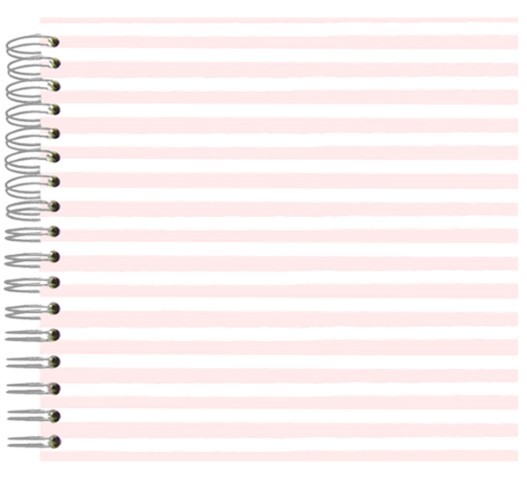 Fotoalbum 24x24 Pink Stripes