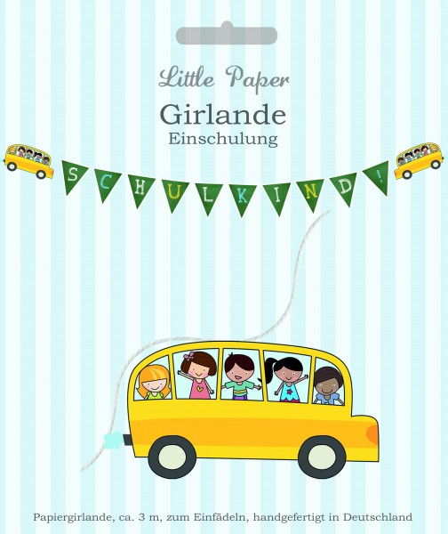 Girlanden Schulkind