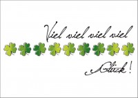 Postk. Viel Glück Postk. Viel Glück