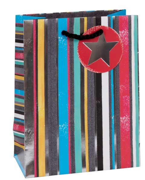 Streifen/Sterne Bag medium