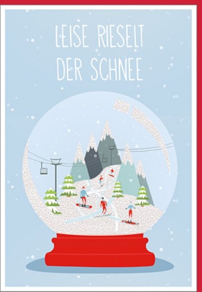 Umschlagk.Leise rieselt Winterlandschaft