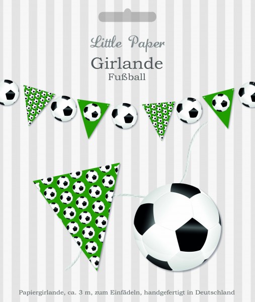 Girlanden Fußball
