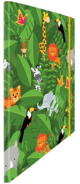 Eckspannmappe Safari