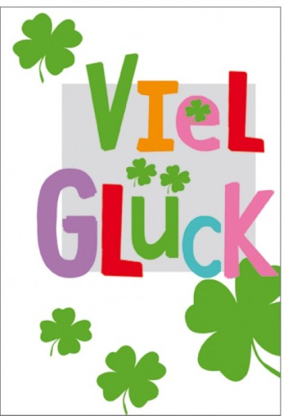 Umschlagk. Viel Glück