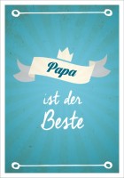 Postk. LQ Papa ist der Beste Postk. LQ Papa ist der Beste