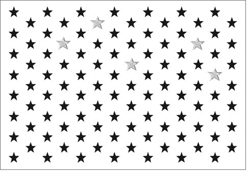 Umschlagk. Black Stars