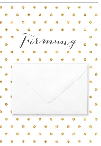 Umschlagk. pc Firmung Twinkle Umschlag