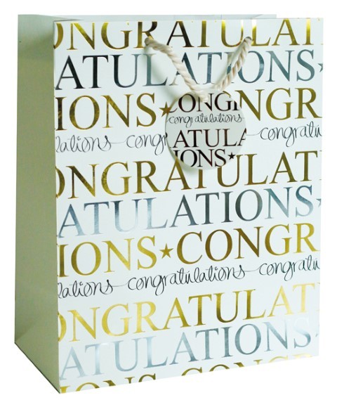 Congratulations Bag large