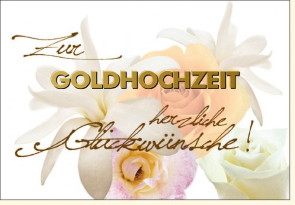 Umschlagk. Goldhochzeit