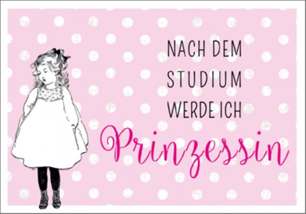 Postk. Vintage ...Prinzessin