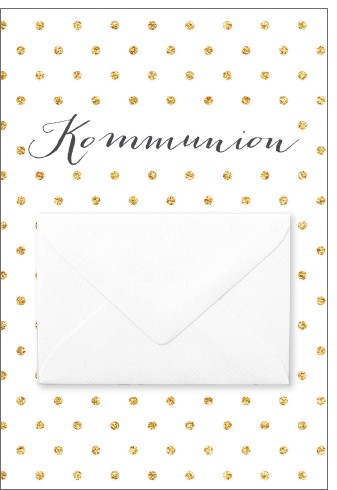 Umschlagk. pc Kommunion Twinkle Umschlag