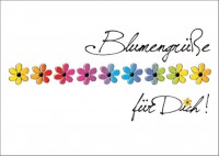 Postk. Blumengrüße Postk. Blumengrüße