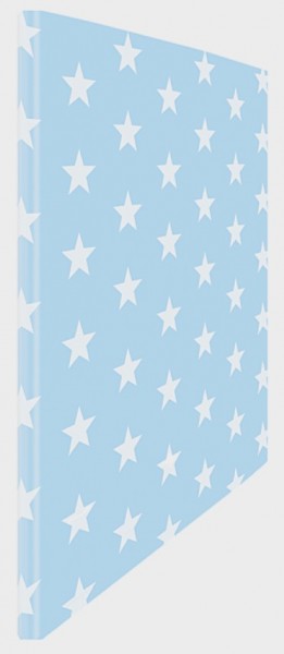 Schnellhefter Lightblue Stars