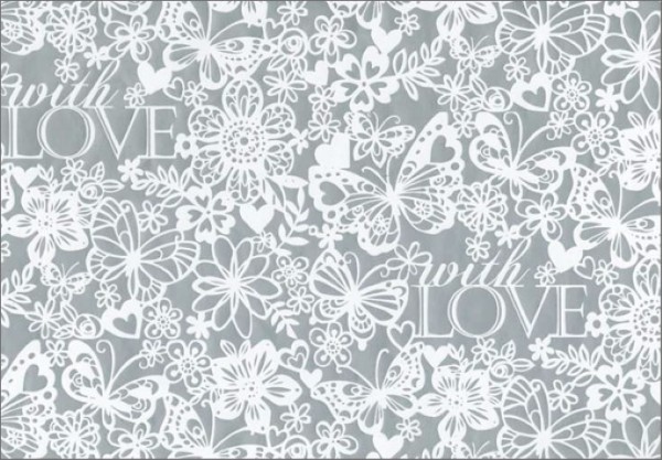 With Love silber