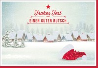 Umschlagk. Weihnachtsdorf mit Mütze Umschlagk. Weihnachtsdorf mit Mütze