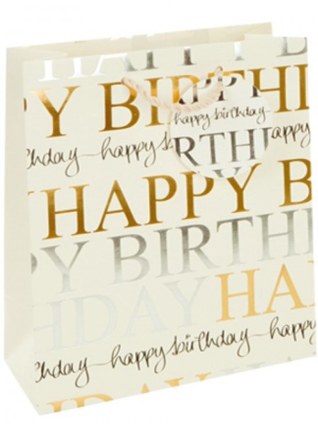 Happy Birthday Bag medium