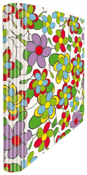 Ringmappe A4 Flower-Power