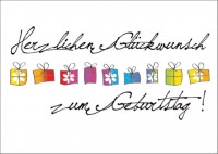 Postk. Geb.Glückwunsch Postk. Geb.Glückwunsch