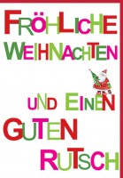 Umschlagk. Frohe Weihnachten Umschlagk. Frohe Weihnachten