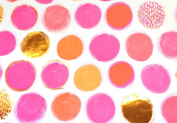 Neon Spots pink/orange