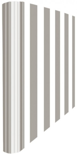 Ringmappe A4 Streifen Taupe