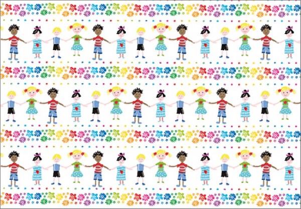 Blumenkinder 50x70
