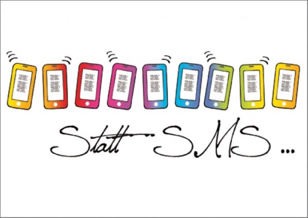 Postk. Statt SMS