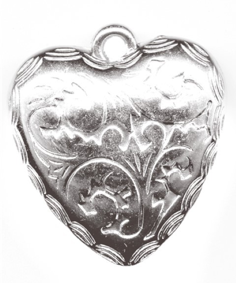 Anhänger Herz Ornament 24 Stück