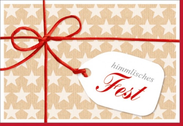 Umschlagk. Schleife Himmlisches Fest