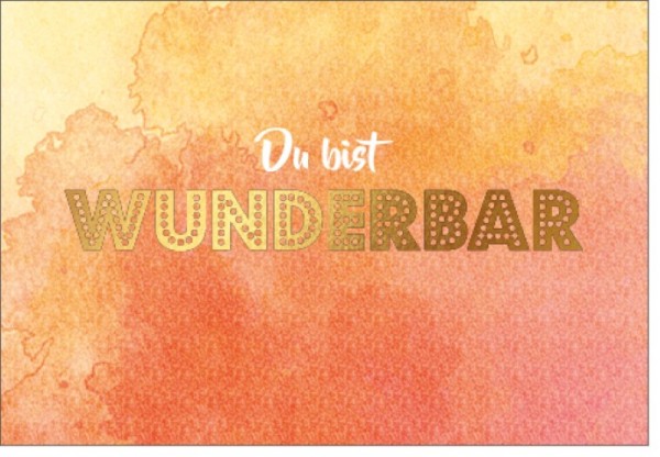 Umschlagk. LW Wunderbar