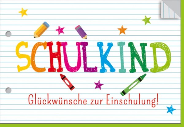 Umschlagk. Schulkind