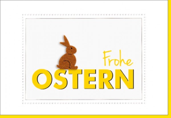 Umschlagk. Frohe Ostern