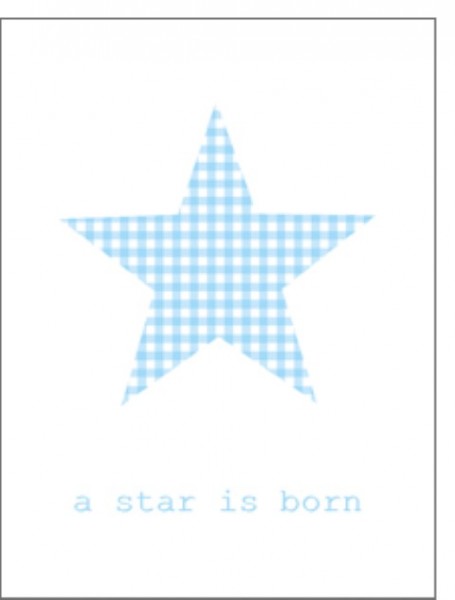 Minik. A star is born hellblau