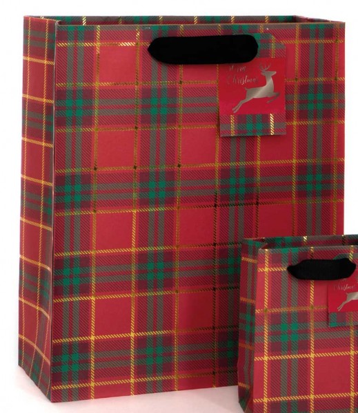 Tartan Muster Bag large