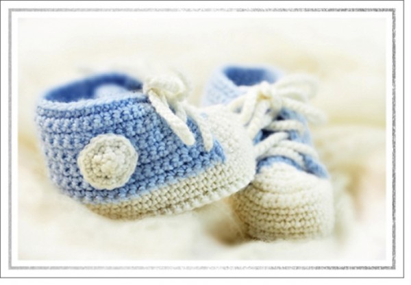 Umschlagk. LM Babyschuhe Junge