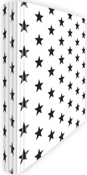 Ringmappe A4 Black Stars