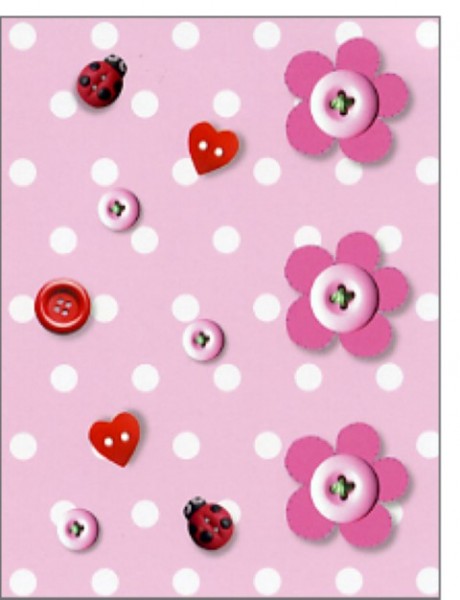 Minik. Pink Buttons