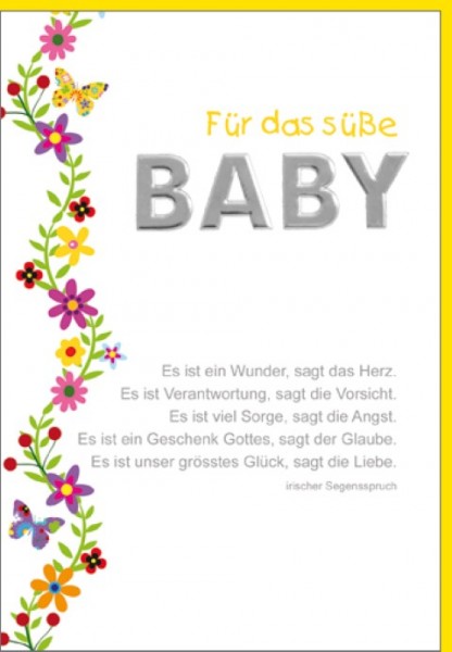 Umschlagk. süße Baby