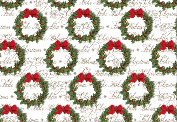 Weihnachtskranz 50x70