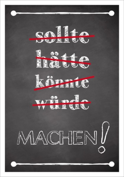 Postk. LQ Machen!