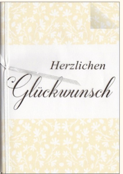 Umschlagk. Herzlichen Glückwunsch Pergam