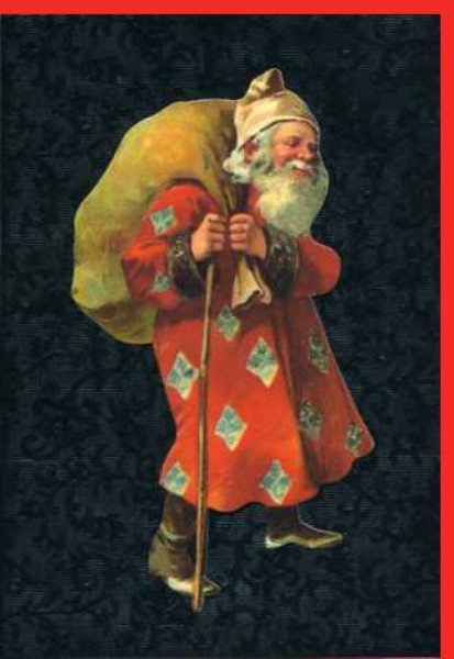 Umschlagk. Santa with Diamond Coat