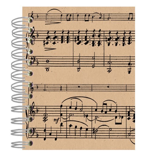 Buch 12x15 Music Sheet black