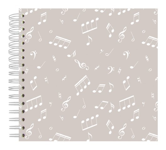 Fotoalbum 24x24 Noten