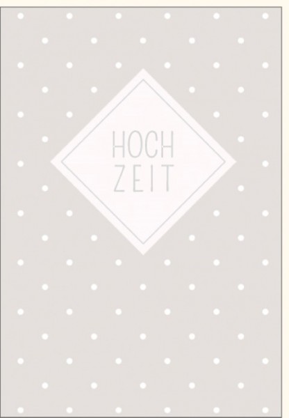 Umschlagk. Hochzeit Pünktchen