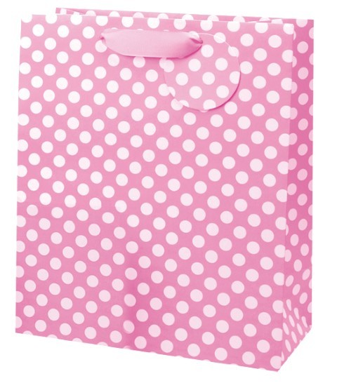 Pink Spots Bag large