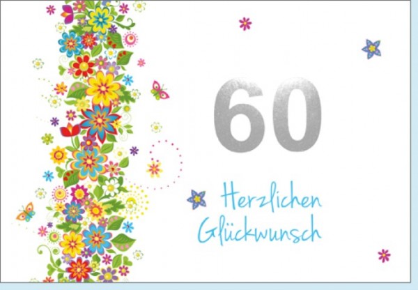 Umschlagk. 60 Herzlichen Glückwunsch